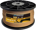 Paracord 550 lb, 7 Strand Paracord Rope 1000ft 4mm, Nylon Parachute Cord for Camping, Coyote