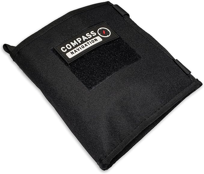 Compass Navigation Kit - Advanced Package - Includes Lensatic Military Style Compass, Multifunction Case, Ranger Beads, Protractor, and Markers - Everthing Needed to Get Started