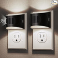 DORESshop LED Night Light[2 Pack], Night Lights Plug into Wall, 3 Mode Plug in Night Light with Motion Sensor, Dusk to Dawn Sensor, 5000K Daylight White, Nightlights for Adults, Bedroom, Hallway