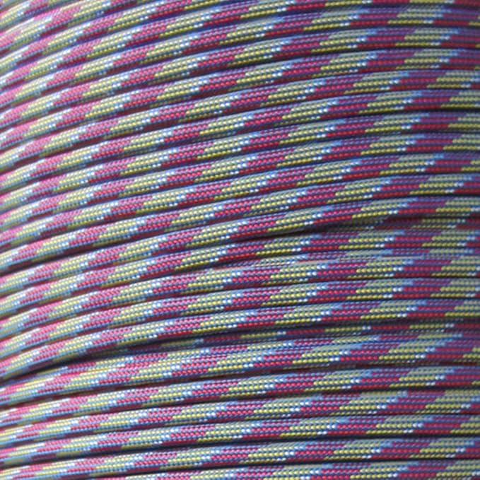 Paracord Planet Nylon 550lb Type III 7 Strand Paracord - Made in The U.S.A - Strong and Durable