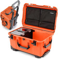NANUK Trail 50 – 51.1 L (13.5‑Gallon) Waterproof Gear Case – Modular Cargo Case for Camping, Fishing, Hunting & Outdoor Storage - Dustproof and Impact Resistant (23.8” x 15.5” x 13.2”) – Orange