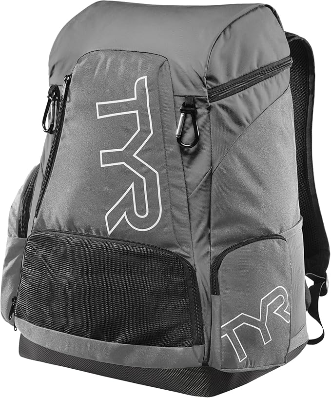 TYR Alliance Backpack - Wet/Dry Athletic Gym and Pool Bag for Men and Women - Separate Wet/Dry Compartments, 45L Capacity, Ergonomic, Water-Resistant - Available in Team Colors