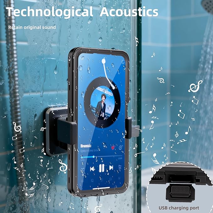 Lunivop Compatible with Motorola Moto G Play 5G 2026 Case 6.7'' Waterproof Dustproof IP68 Underwater Diving Clear Built-in Screen Protection Lanyard 【Military Grade Full Body】 for Moto G Play 5G