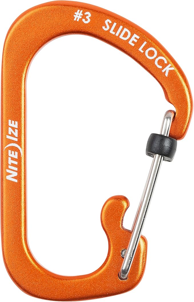 Carabiner SlideLock No3 Orange