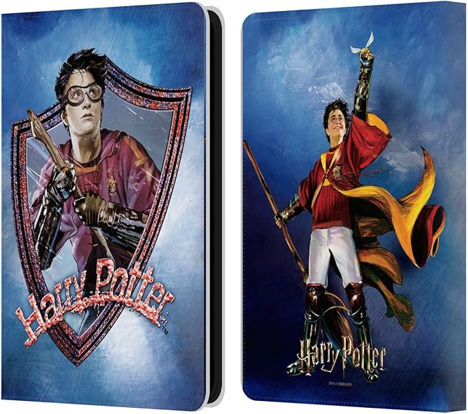 Head Case Designs Officially Licensed Harry Potter Quidditch 2 Prisoner of Azkaban II Leather Wallet Case Compatible with Amazon Kindle 11th Gen 6in 2022