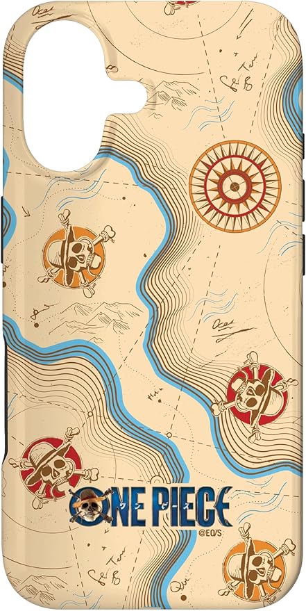 One Piece Map Officially Licensed Case for iPhone 17