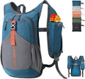 FIORETTO 10L Hiking Backpack for Women Men Mini Packable Backpack Lightweight Small Daypack for Camping Travel Outdoor, Turquoise