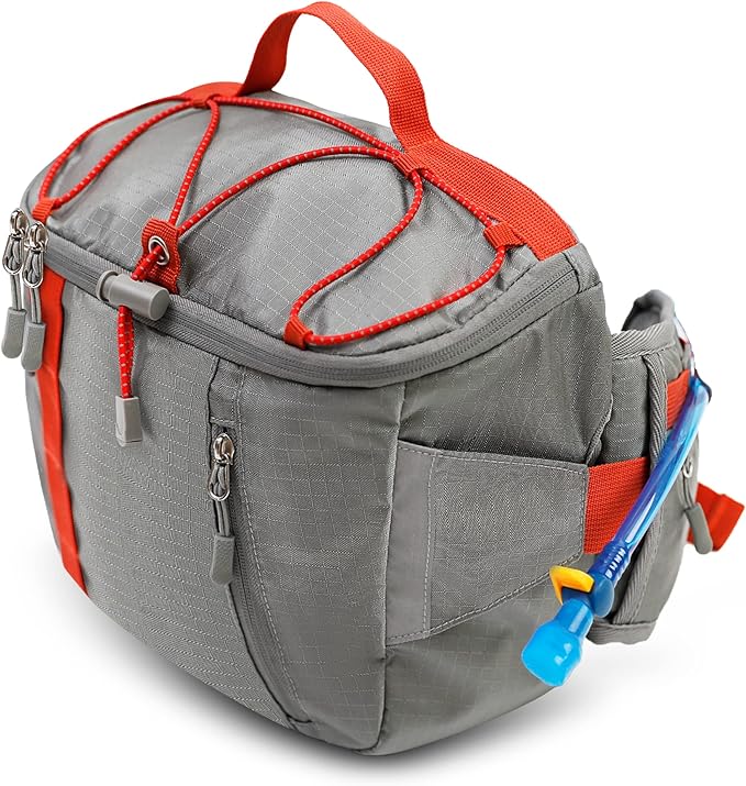 Reflective Hydration Backpack, Hydration Pack - Water Backpack with 2L Hydration Bladder, Essential for Festivals - Rave Hydration Pack for Hiking, Running, Cycling, and Festivals