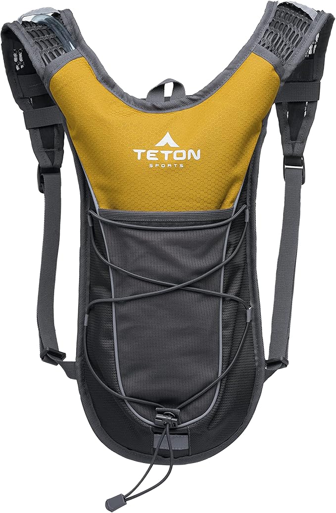 Teton Oasis/Trailrunner Hydration Backpack – Lightweight Water Pack with 2L/3L Bladder for Hiking, Running, Cycling, Biking 18L/22L Sizes – Sewn-in Rain Cover – Fits Men and Women