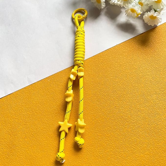 Paracord Rope, Reflective III Parachute Cord 7 Strand Core 550lb, 50ft Yelow - High Visibility Abrasion Resistant Easy to Tie, Multi-Purpose Rope for Camping Survival DIY