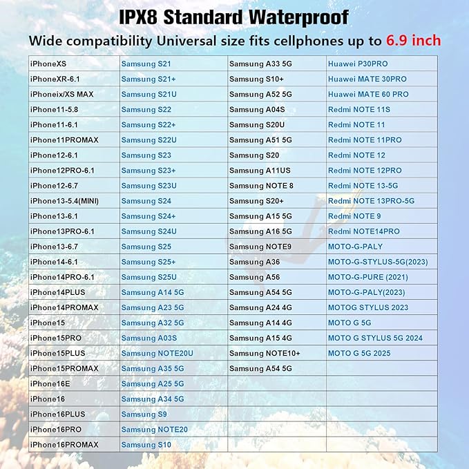 Waterproof Phone Case for Snorkeling & Diving (33ft/10m), IP68 Waterproof Hard Case for Swimming, Universal Underwater Touch Screen Case Compatible with iPhone (Yellow, 4th Generation Phone Case)
