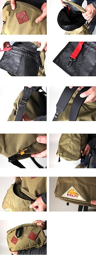Kelti 2591918 Men's Day Pack, Capacity: 4.8 gal (18 L), Tan