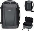 ECOHUB Travel Backpack 18x14x8 Spirit Airlines Personal Item Bag Carry On Backpack 13 Pockets Large Work Casual Daypack for men Airline Approved Waterproof Gym Backpack with Charging Port, Light Grey