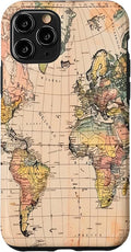 World Map ,Old Map of the World Case for iPhone 11 Pro