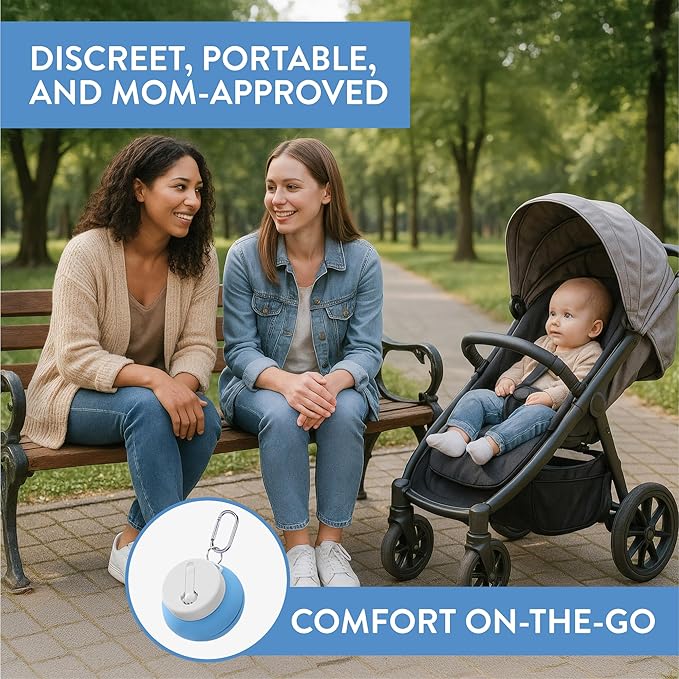 Cynpel Foldable Peri Bottle - Compact Leak-Proof Portable Travel Bidet Sprayer - Ideal for Postpartum Care Perineal Spray Wash & Personal Hygiene - Jet Spray Portable Bidet - Blue