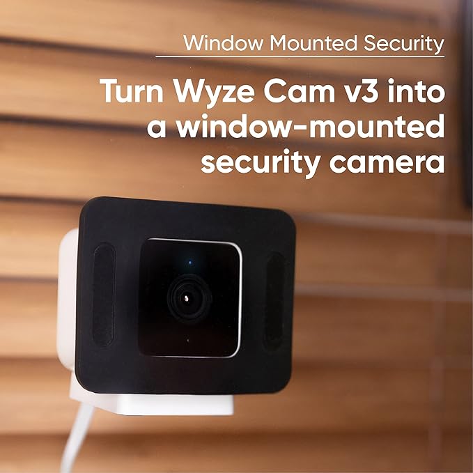 Wyze Offical: Window Mount for Wyze Cam OG, v3, v3 Pro, v4