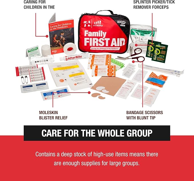 Adventure Medical Kits Family First Aid Medical Kit