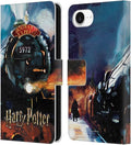 Head Case Designs Officially Licensed Harry Potter Hogwarts Express Prisoner of Azkaban II Leather Wallet Case Compatible with Apple iPhone 16e / iPhone 17e