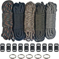 Paracord Planet 550lb Type III Paracord Combo Crafting Kits with Buckles