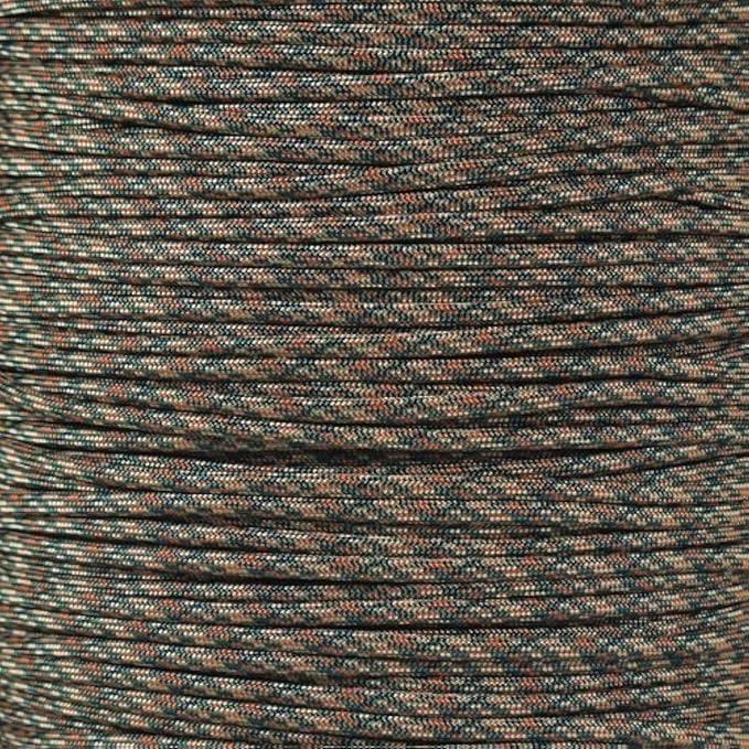Paracord Planet 550 Paracord – Camo Colors – Ideal for Fishing Lines, Snares, Bracelets, Emergency and Survival Situations – Multiple Colors and Lengths Available