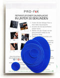Self-Adhesive Waterproof Repair Patch Kit - 30-Second Fix for Down Jackets, Tents, Sleeping Bags, Backpacks, Outdoor and Camping Gear - Pre-Cut Nylon Ripstop Patches, Multiple Colors - Royal Blue