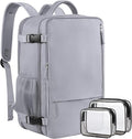 Sinaliy Travel Backpack for Women & Men, 40L Carry-On, 17-Inch Laptop, Waterproof, College Bookbag, Flight Approved