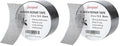 Secopad Black Window Screen Repair Tape, 2 in X 15 FT (180IN) Screen Repair Kit for Windows or Doors, Strong Adhesive Screen Patch Fiberglass Screen Tape Mesh Repair (Pack of 2)