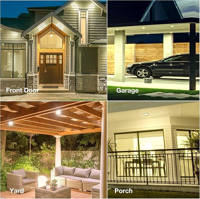 Sengled Motion Sensor Light Bulbs, A19 LED Dusk to Dawn Bulbs 3000K Soft White, Motion Activated Indoor Outdoor Light Bulbs 8.8W (60W Equivalent) 800 Lumens for Porch, Garage, Hallway, 6 Pack