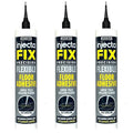 Floor-Fix Pro The Original Adhesive - Extra Strength - Fix Loose & Hollow Tiles, Repair Squeaky Wood Floor - All in One 5/64” Patented Stainless Steel Injection Tip + Anti Clog Cap (10.1 Fl Oz) (3)