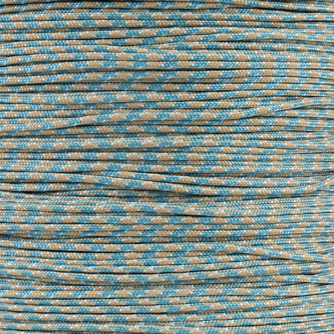 Paracord Planet 325 Paracord – 3 mm Type II Nylon Parachute Cord with 3 Inner Strands (Carolina Beach, 250ft)