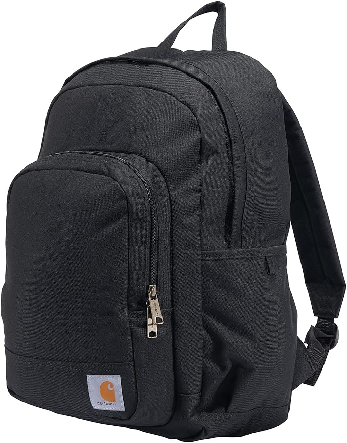 Carhartt 25L Classic Laptop Daypack, Durable Water-Resistant Pack with Laptop Sleeve, Contains PFAS, Black