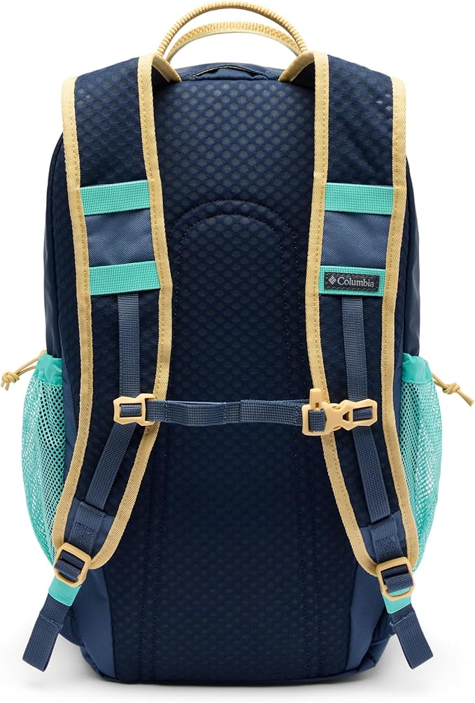 Columbia Unisex Echo Mountain 25L Backpack, Dark Mountain/Coll Navy/Sand Dune, One Size
