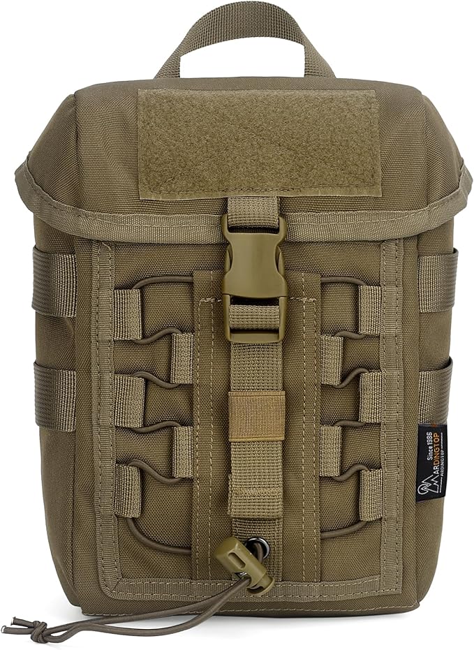 Mardingtop Molle Admin Pouch,EDC Pouch, Tactical Drawstring Pouch,Utility Pouch