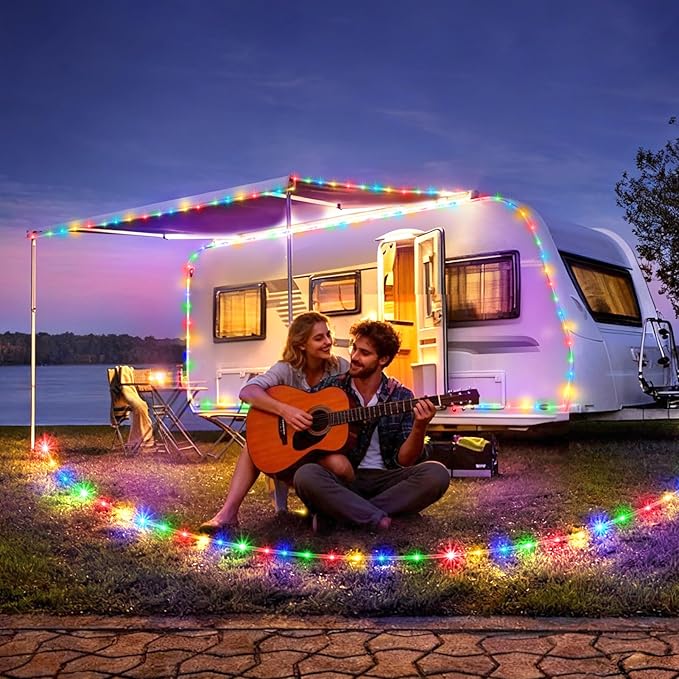 KNONEW 328FT 1000LED Rope Lights for Outside,Outdoor String Lights Waterproof 8 Modes Clear Tube Light for Indoor,Bedroom,Wedding,Garden,Patio,Christmas,Tree,Rv,Holiday Decoration(Multicolor)