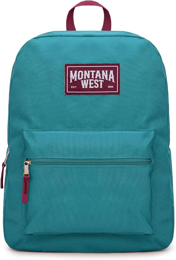 Montana West Backpack for Women Men 2 PCS Lightweight College Bookbags Casual Daypack Backpacks for Commute & Travel