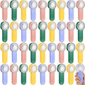 Sumind 36 Pcs Small Personal Portable Fan Mini Handheld Bulk 1 Speed Electric Cute Battery Powered for Neck Lash Makeup Women Men Travel Camping Indoor Outdoor Summer (4 Colors)