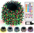LitHome 164FT 500 LED Color Changing Christmas String Lights Outdoor, 35 Colors RGB Christmas Lights with Remote, Dimmable Led String Light Plug in, Xmas Tree Light Indoor for Holiday Party Decor
