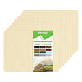 Besezx Canvas Repair Patch,Outdoor Gear Patch, 7.87x5.9 Inches 8PCS,Waterproof Self-Adhesive Fabric Repair Tape for Repairing Boat Covers,Sun Shades,Sofas,Tents,Lounge Chairs,Awnings (Beige)