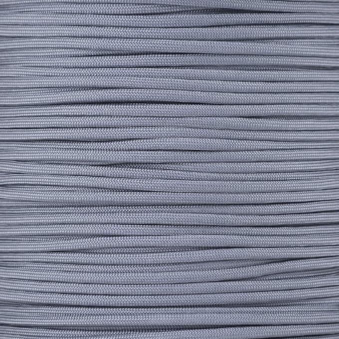 Paracord Planet Solid Color 550lb Paracord – 7 Strand Type III Nylon Cord for Indoor and Outdoor Tasks – Graphite (100 ft)