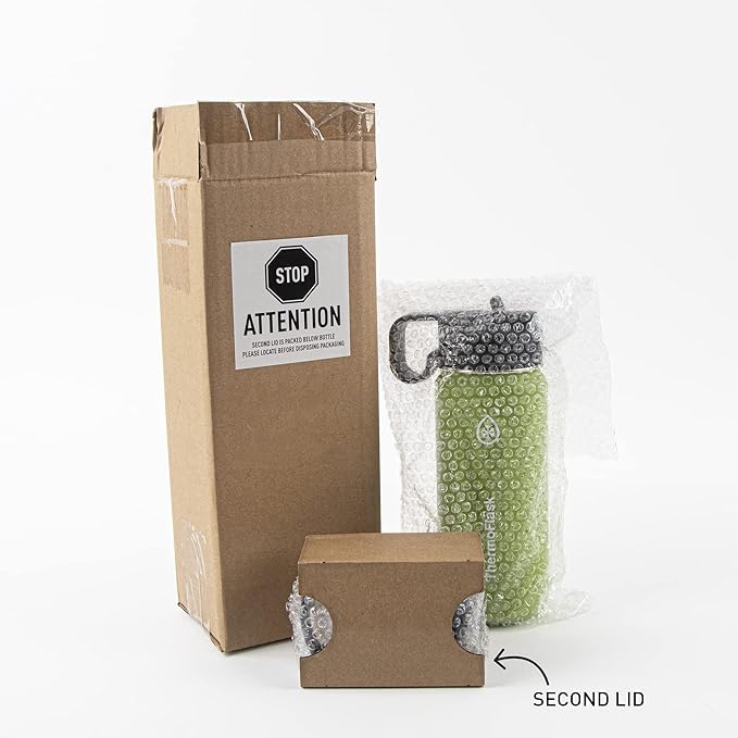 ThermoFlask 40 oz Double Wall Vacuum Insulated Stainless Steel Water Bottle - Reusable with Leakproof Chug & Straw Lids - Keeps Drinks Cold 24 hr/Hot 12 hr - Easy Maintenance - Gym/On-the-Go, Plum