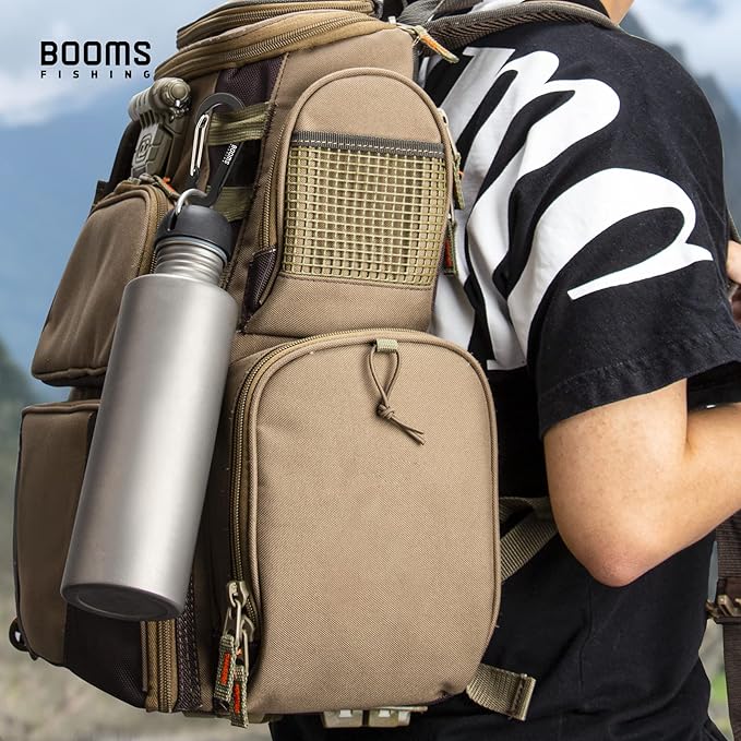 Booms Fishing CC5 Multi-Use Carabiner Clips, 10 Pack 2.7" Small Caribeener Clips, Mini Keychain Aluminum Caribeaner Clip