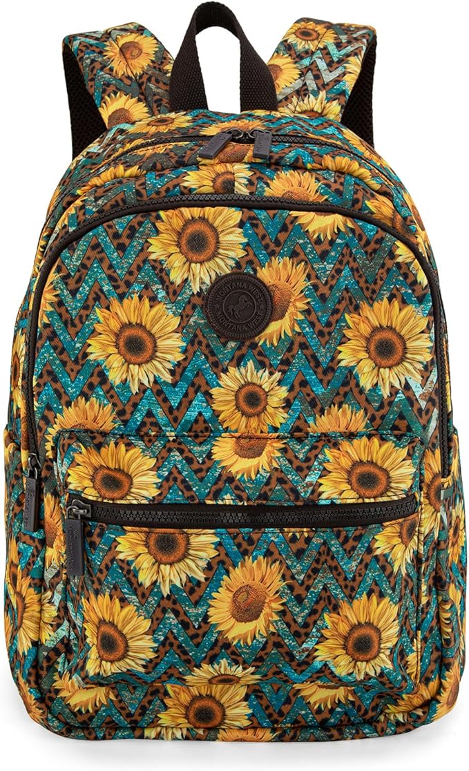 Montana West Western Backpack Purse for Women Lightweight Rucksack Casual Daypack for Laptop Travel College