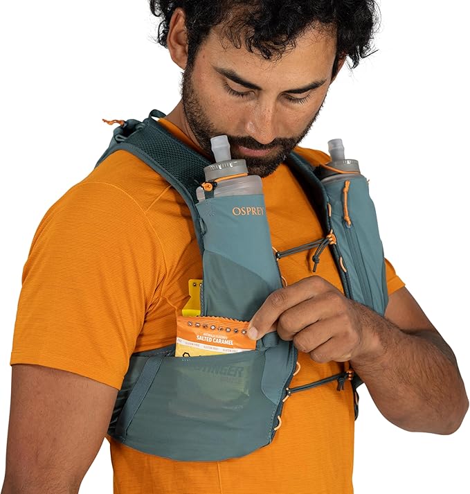 Osprey Duro 1.5L Men's Running Hydration Vest with Hydraulics Soft Flasks