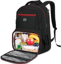 MATEIN Mens Backpack with Lunch Box, Sturdy Padded 17 Inch Laptop Backpack for College, Water Resistant TSA Work Bag with Cooler Compartment, Large Computer Bag for Campus Class Commute
