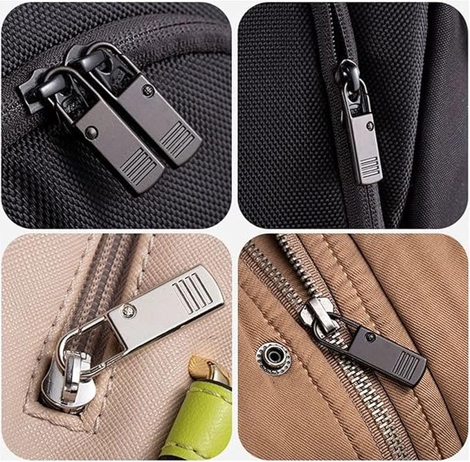 Zipper Pulls, 8PCS Black