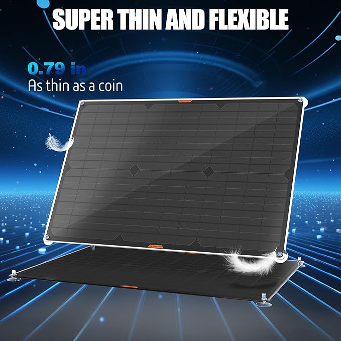 OYMSAE 30W 12V Solar Trickle Charger Maintainer, Waterproof Portable Solar Panel Battery Charger Kit with Cigarette Lighter Plug & Alligator Clips for Car, RV, Truck, Boat, Motorcycle, Marine