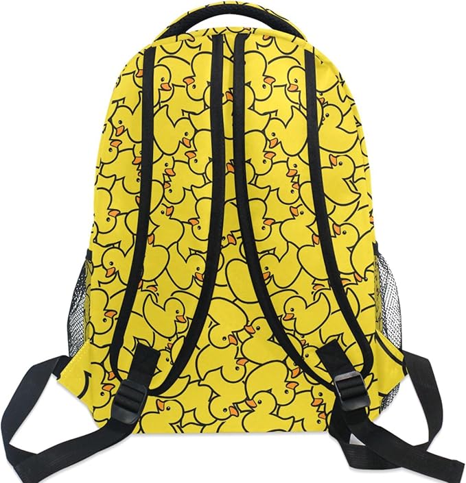 Wamika Yellow Ducks Backpack Farm Cartoon Animals School Backpacks Preschool Book Bag