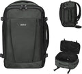 ECOHUB Travel Backpack 18x14x8 Spirit Airlines Personal Item Bag Carry On Backpack 13 Pockets Large Work Casual Daypack for men Airline Approved Waterproof Gym Backpack with Charging Port, Gray