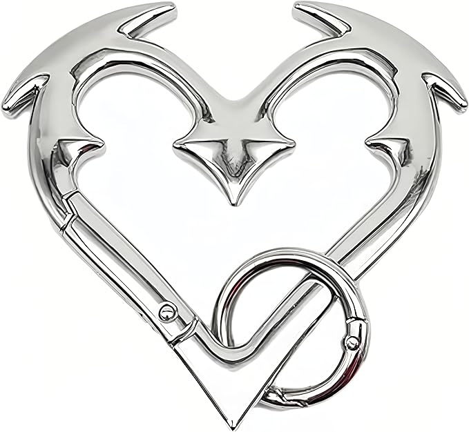 Gothic Keychain - Cute Carabiner Clip, Cool Y2K Fashion Carabiner for Keys, Backpacks, Cars & Daily Decoration