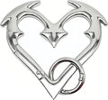 Gothic Keychain - Cute Carabiner Clip, Cool Y2K Fashion Carabiner for Keys, Backpacks, Cars & Daily Decoration